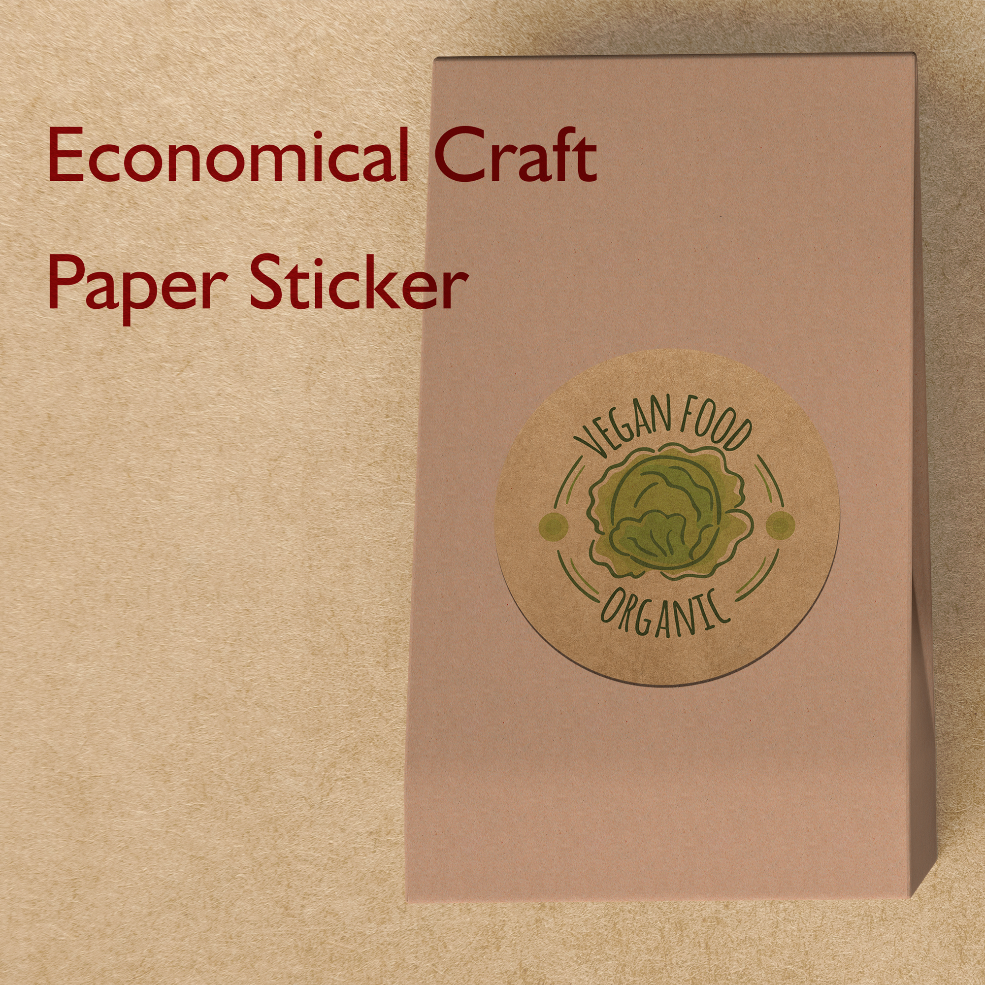 Craft Paper Stickers